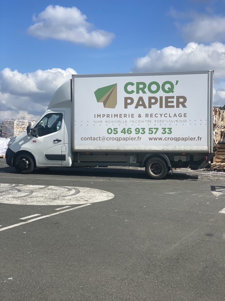 Camion Croq'Papier